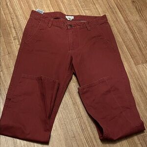 Men's Rust Pants by Dockers, Size 34 x 30. Slim Tapered. Great Condition!!